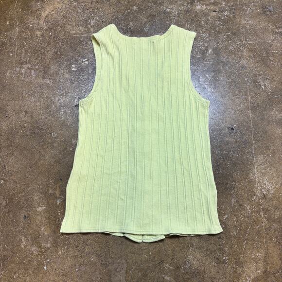 Free People FP Beach Dana Knit Button Up Vest Women's Medium Indie Boho Twee - Picture 3 of 11